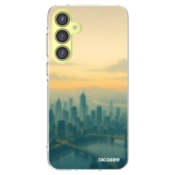 Picasee silikonski prozorni ovitek za Samsung Galaxy A35 5G A356B - Airplane mode