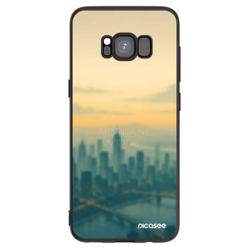 Picasee silikonski črni ovitek za Samsung Galaxy S8 G950F - Airplane mode