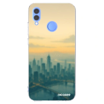 Picasee silikonski prozorni ovitek za Honor 10 Lite - Airplane mode