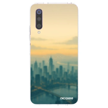Picasee silikonski prozorni ovitek za Xiaomi Mi 9 - Airplane mode