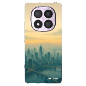 Picasee silikonski prozorni ovitek za Xiaomi Redmi Note 14 Pro 5G - Airplane mode