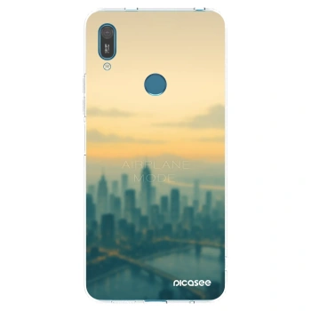 Picasee silikonski prozorni ovitek za Huawei Y7 2019 - Airplane mode