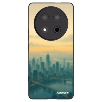 Picasee silikonski črni ovitek za Honor Magic7 Lite 5G - Airplane mode