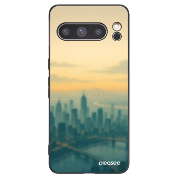 Picasee silikonski črni ovitek za Google Pixel 8 Pro - Airplane mode
