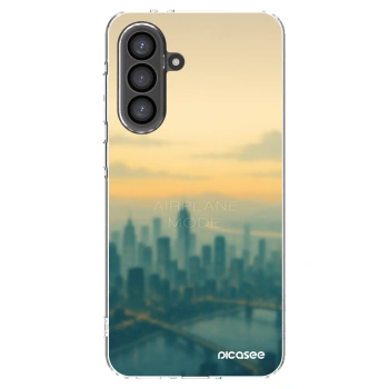Picasee silikonski prozorni ovitek za Samsung Galaxy A36 5G - Airplane mode
