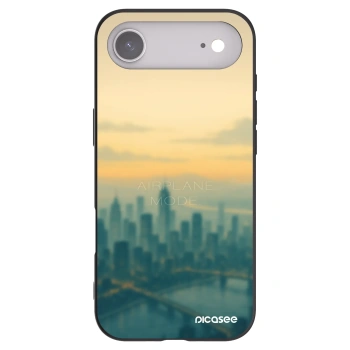 Picasee silikonski črni ovitek za Apple iPhone Air - Airplane mode