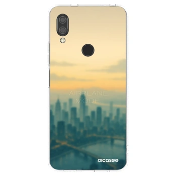 Picasee silikonski prozorni ovitek za Xiaomi Redmi 7 - Airplane mode