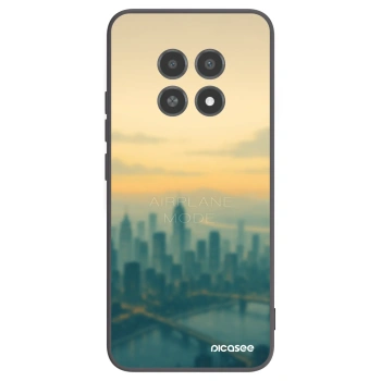 Picasee silikonski črni ovitek za Realme 12X - Airplane mode