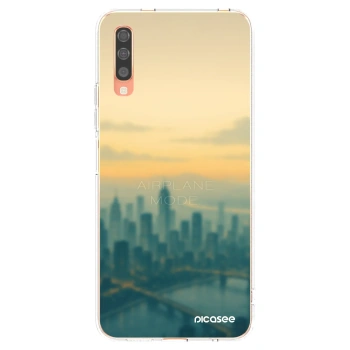 Picasee silikonski prozorni ovitek za Samsung Galaxy A70 A705F - Airplane mode