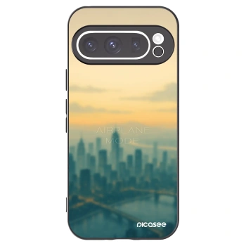 Picasee silikonski črni ovitek za Google Pixel 9 Pro XL - Airplane mode