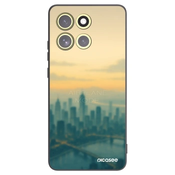 Picasee silikonski črni ovitek za Motorola Moto G86 5G - Airplane mode