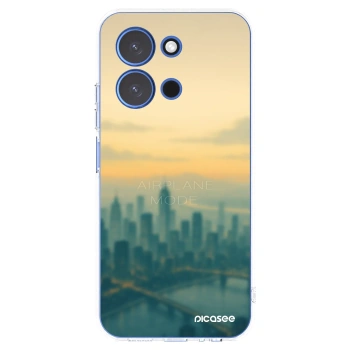 Picasee silikonski prozorni ovitek za Xiaomi Redmi 15C 4G - Airplane mode