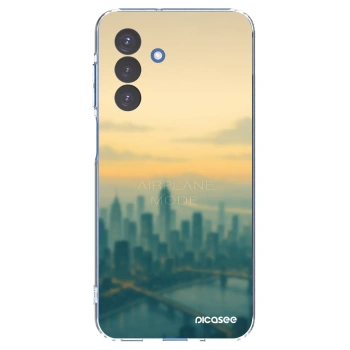Picasee silikonski prozorni ovitek za Samsung Galaxy A17 5G - Airplane mode