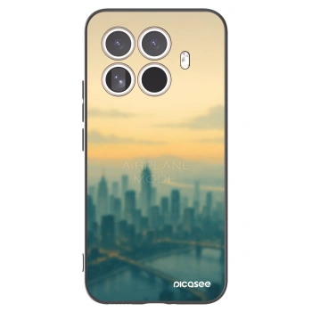 Picasee silikonski črni ovitek za Xiaomi 15T Pro - Airplane mode