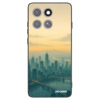 Picasee silikonski črni ovitek za Motorola Edge 60 Fusion - Airplane mode