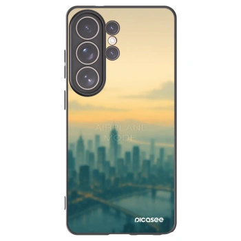 Picasee silikonski črni ovitek za Samsung Galaxy S26 Ultra - Airplane mode