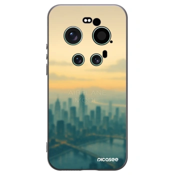 Picasee silikonski črni ovitek za Xiaomi 17 Ultra - Airplane mode