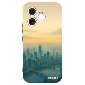 Picasee silikonski črni ovitek za Honor 600 Lite - Airplane mode