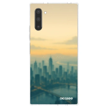 Picasee silikonski prozorni ovitek za Samsung Galaxy Note 10 N970F - Airplane mode