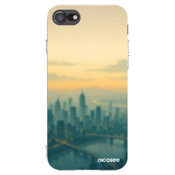 Picasee silikonski prozorni ovitek za Apple iPhone 8 - Airplane mode