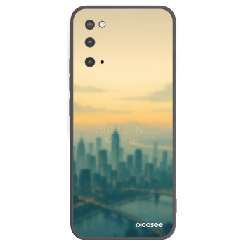 Picasee silikonski črni ovitek za Samsung Galaxy S20 G980F - Airplane mode