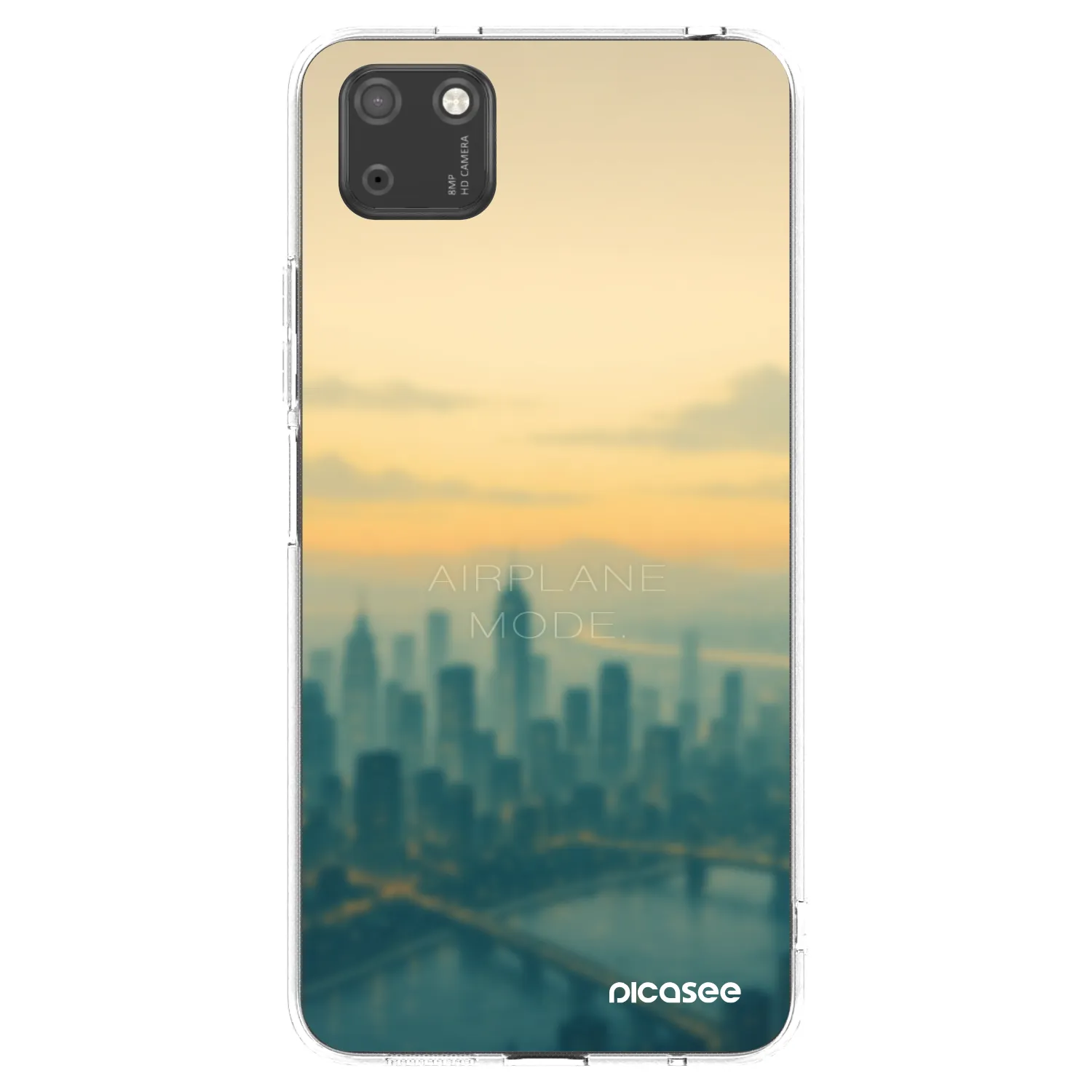 Picasee silikonski prozorni ovitek za Huawei Y5P - Airplane mode