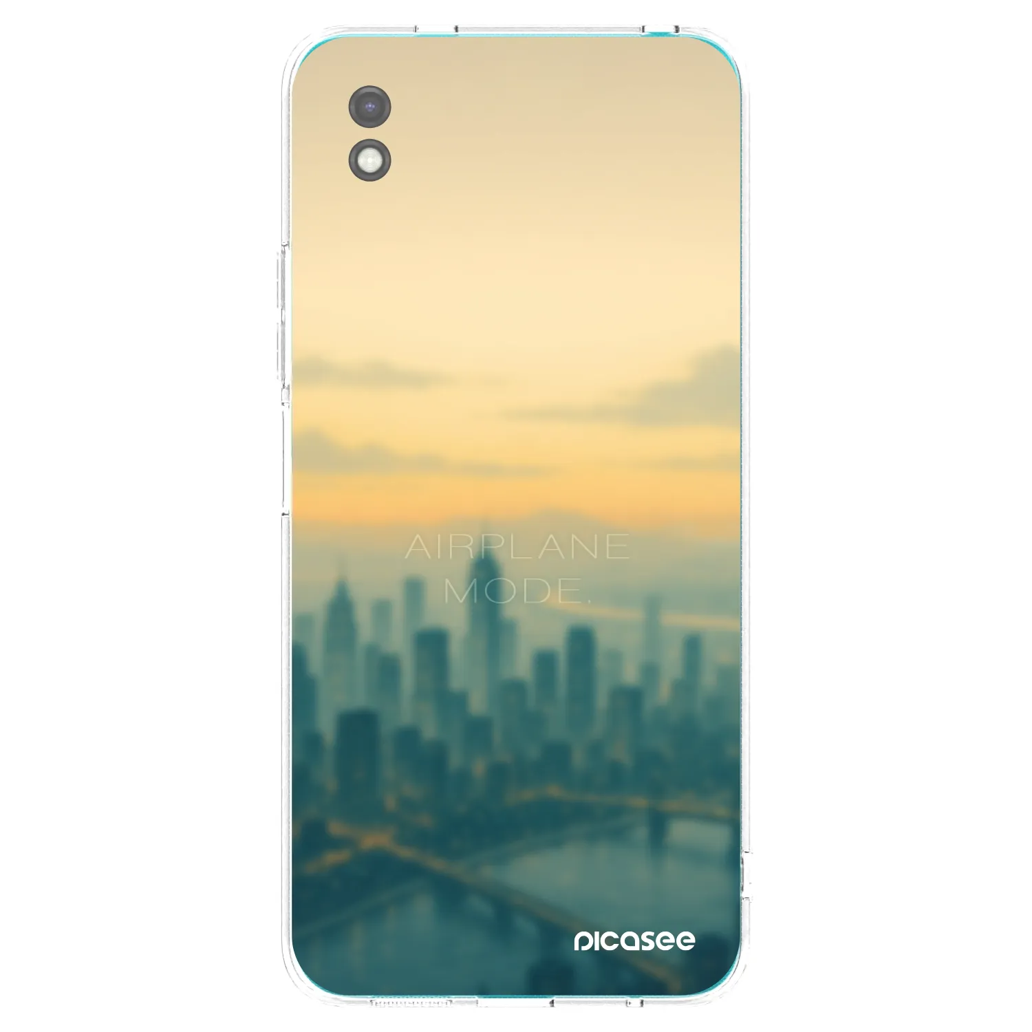 Picasee silikonski črni ovitek za Xiaomi Redmi 9A - Airplane mode