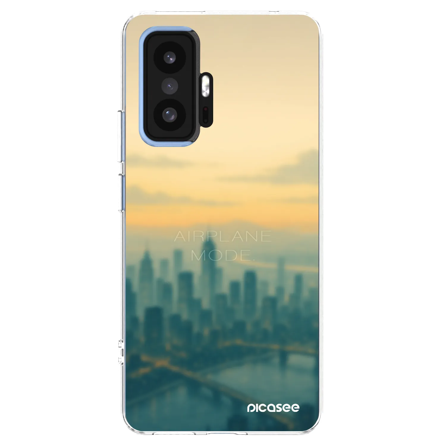 Picasee silikonski prozorni ovitek za Xiaomi 11T - Airplane mode