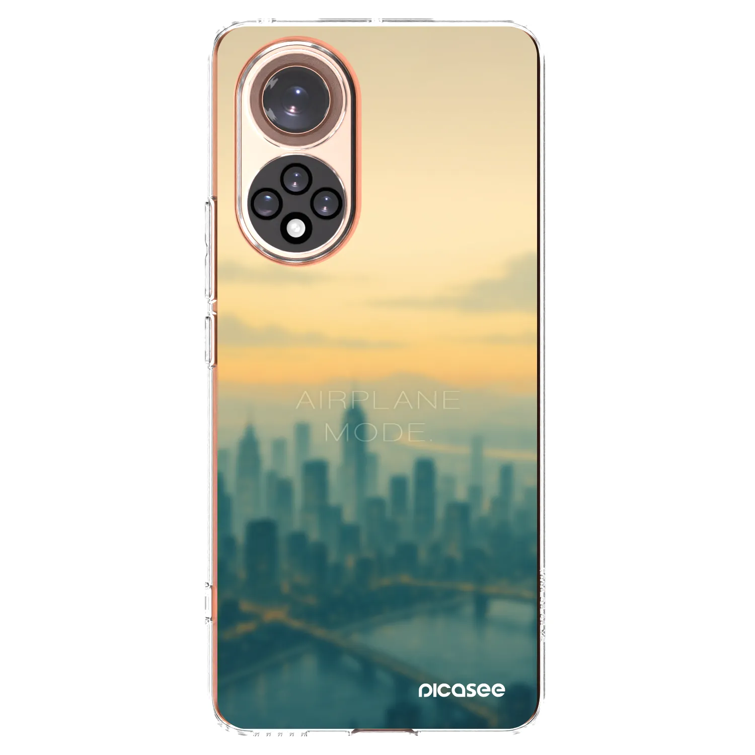 Picasee silikonski prozorni ovitek za Huawei Nova 9 - Airplane mode
