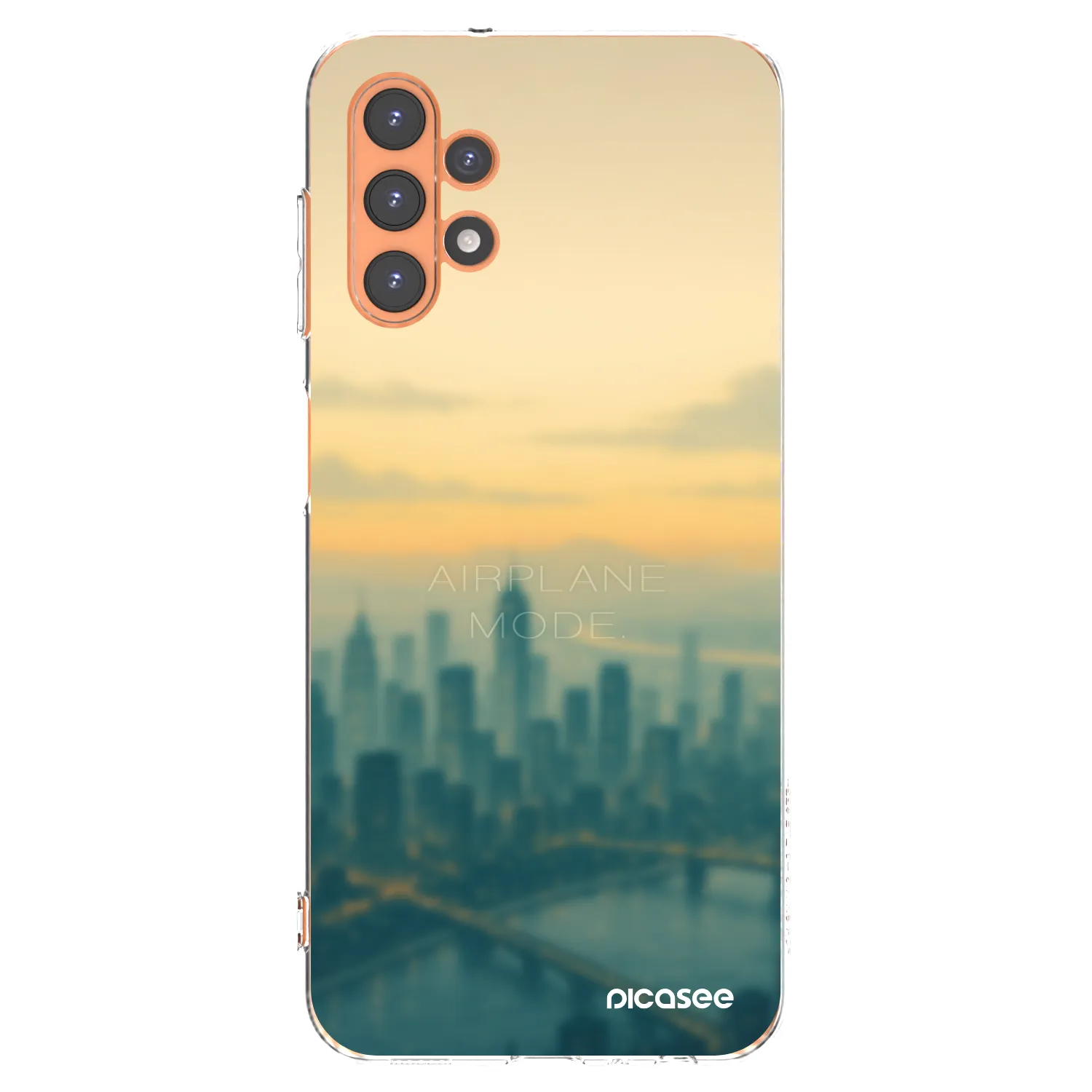 Picasee silikonski prozorni ovitek za Samsung Galaxy A13 4G A135 - Airplane mode