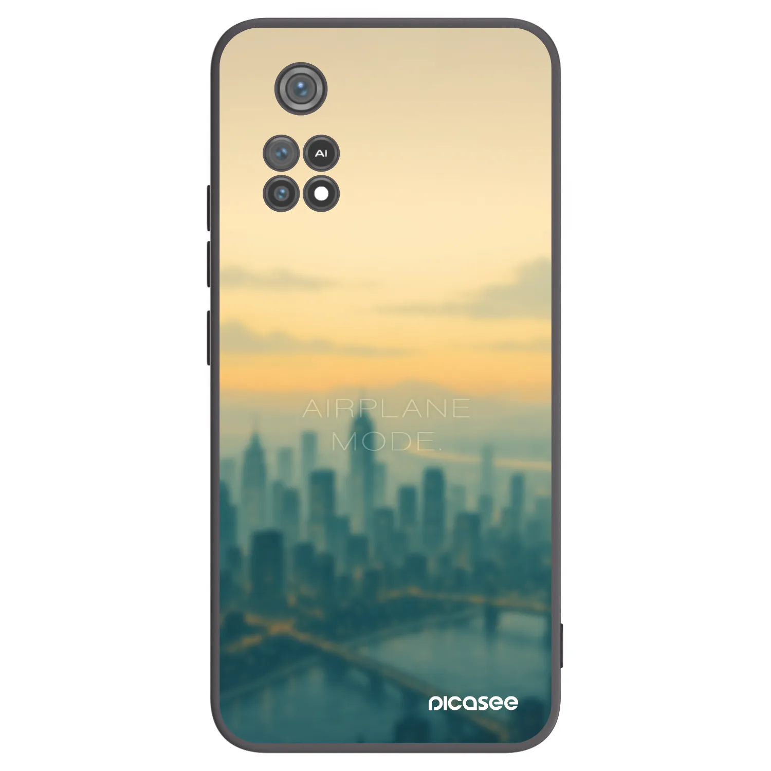 Picasee silikonski črni ovitek za Xiaomi Poco M4 Pro - Airplane mode