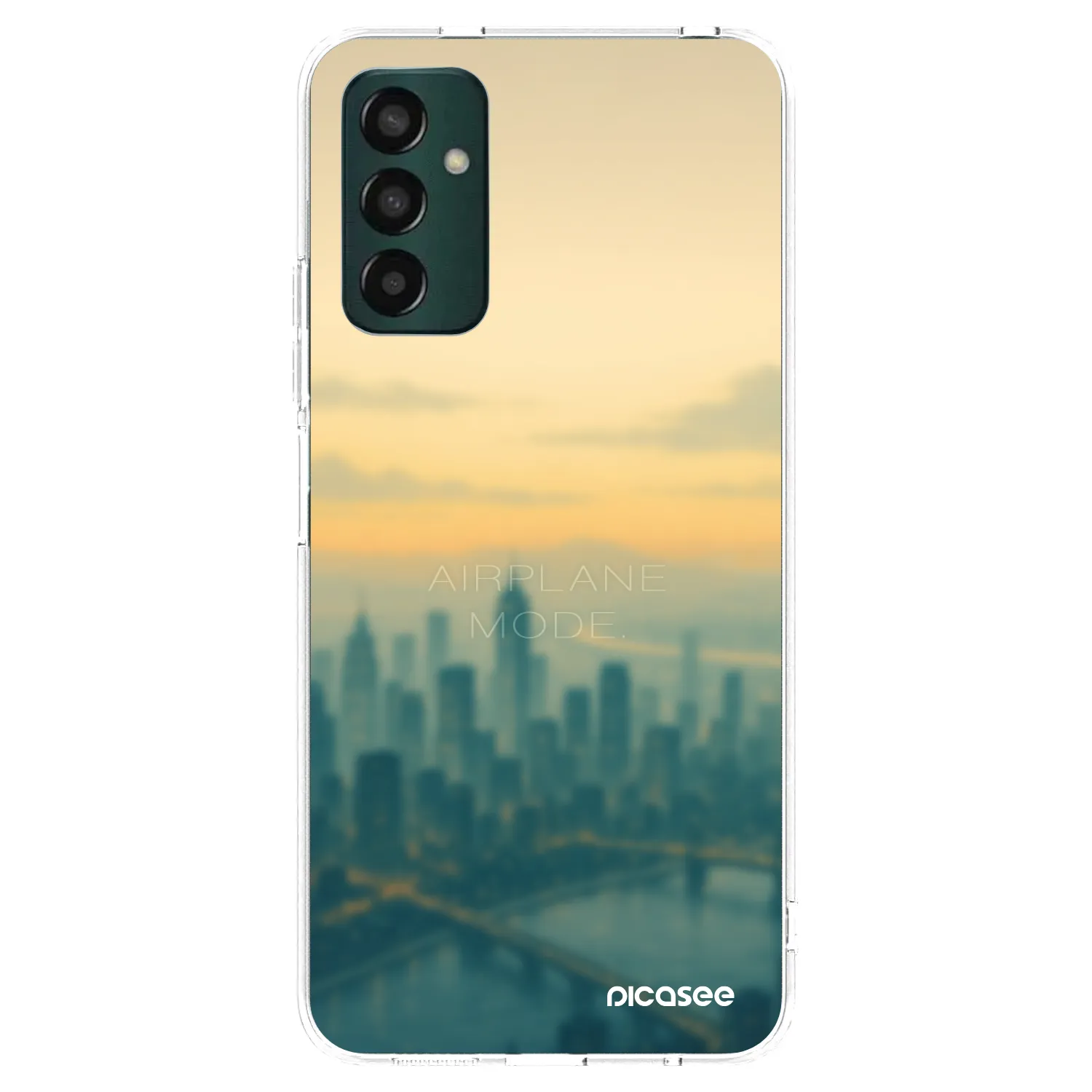 Picasee silikonski prozorni ovitek za Samsung Galaxy M23 5G - Airplane mode