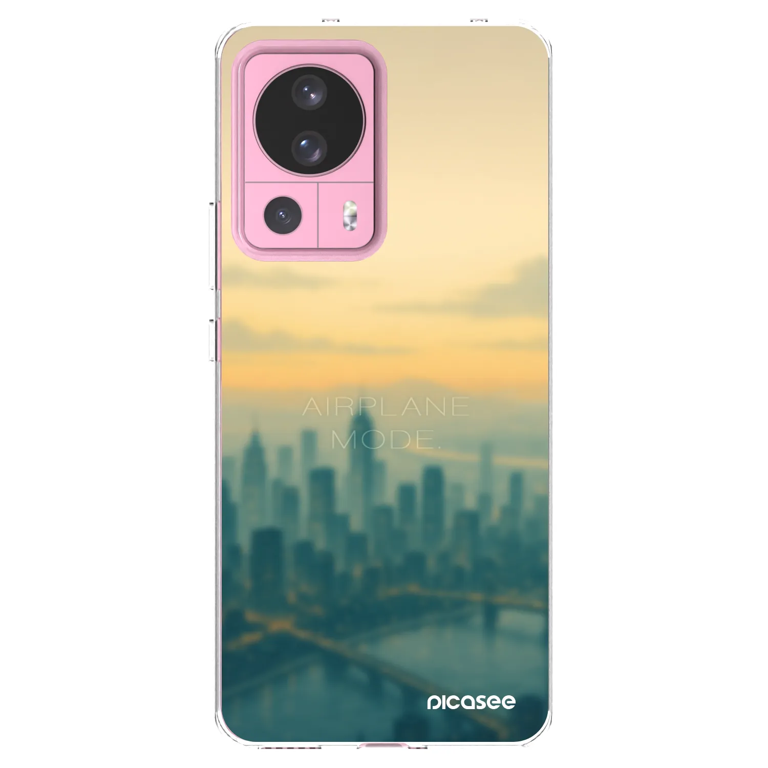Picasee silikonski prozorni ovitek za Xiaomi 13 Lite - Airplane mode
