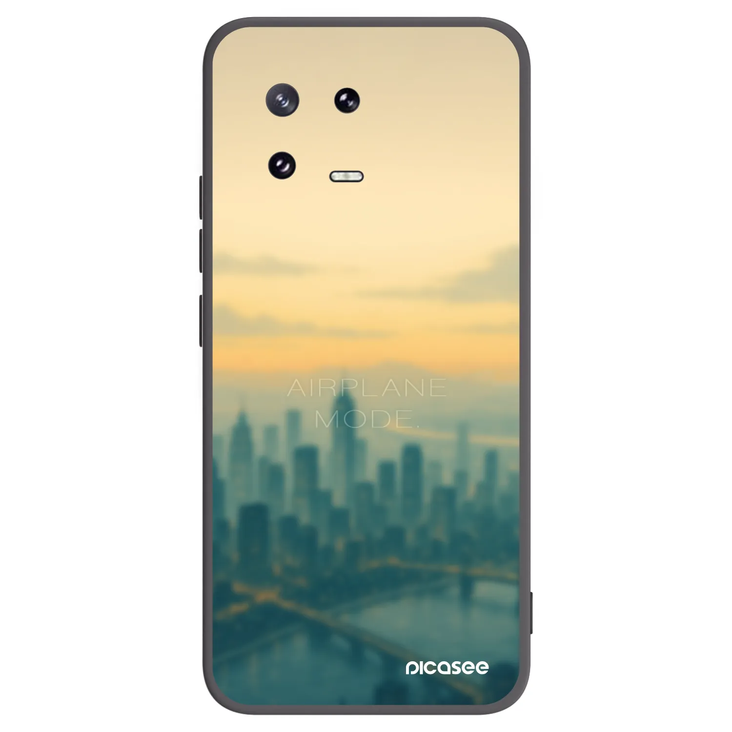 Picasee silikonski črni ovitek za Xiaomi 13 Pro - Airplane mode