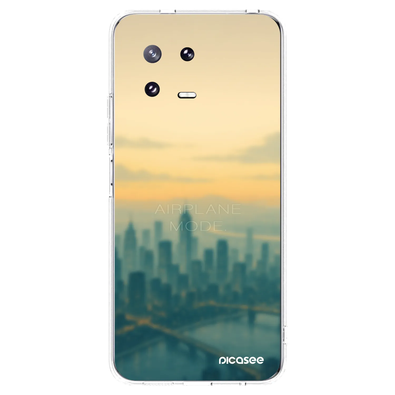 Picasee silikonski prozorni ovitek za Xiaomi 13 Pro - Airplane mode