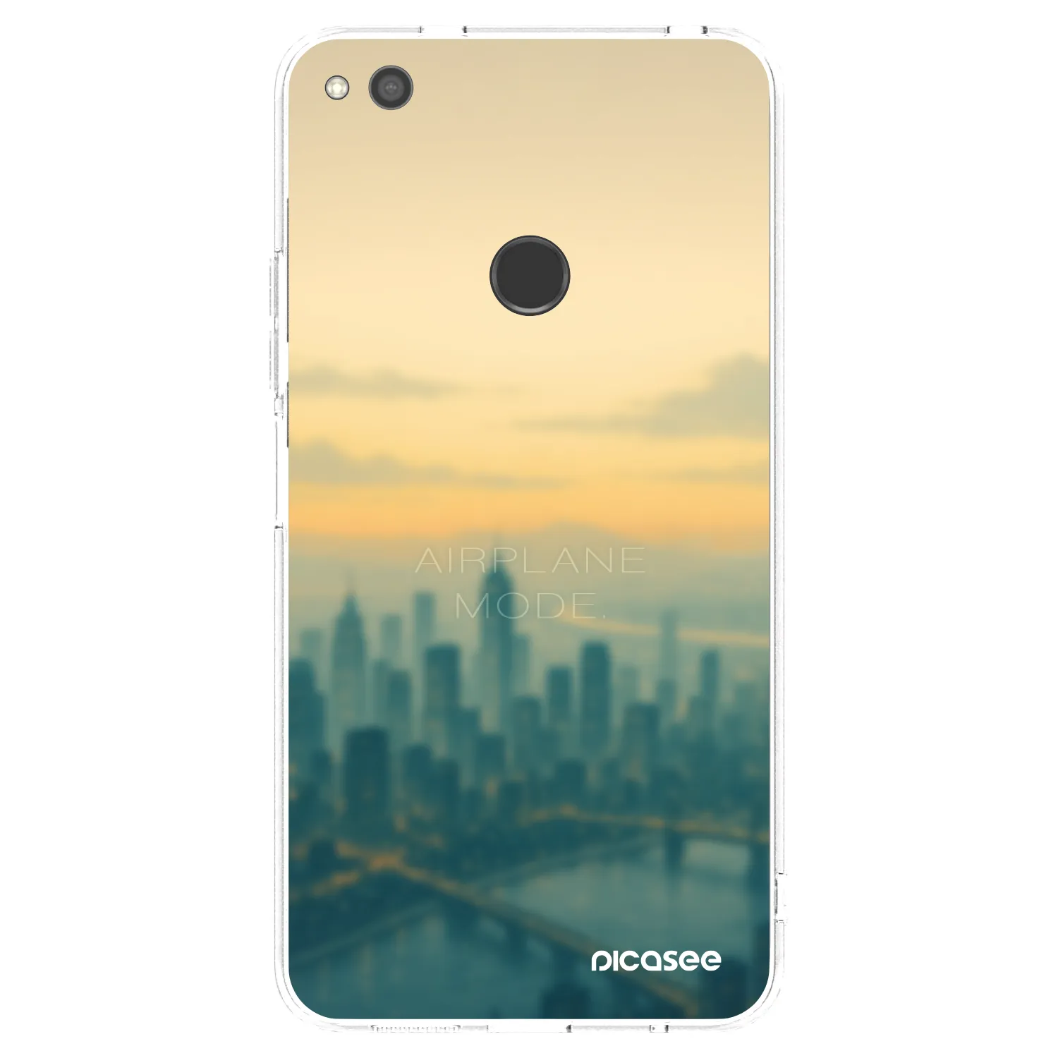 Picasee silikonski prozorni ovitek za Huawei P9 Lite 2017 - Airplane mode