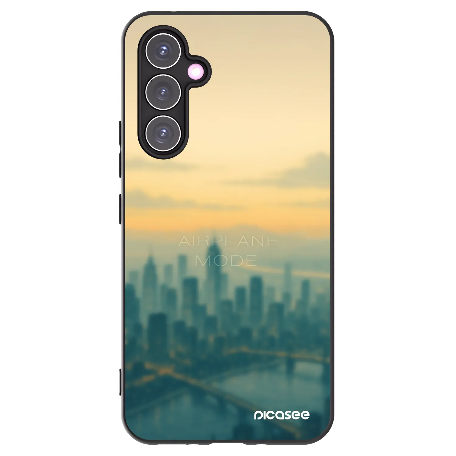 Picasee silikonski črni ovitek za Samsung Galaxy A54 5G A546B - Airplane mode