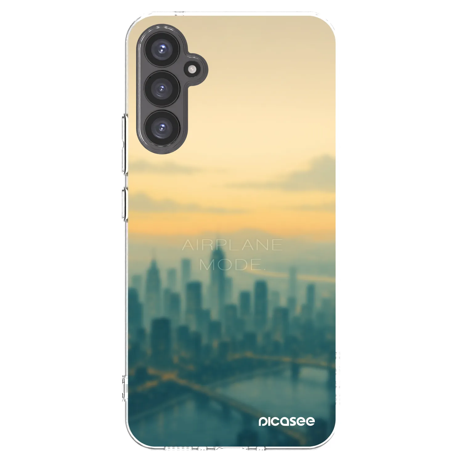 Picasee silikonski prozorni ovitek za Samsung Galaxy A34 5G A346B - Airplane mode