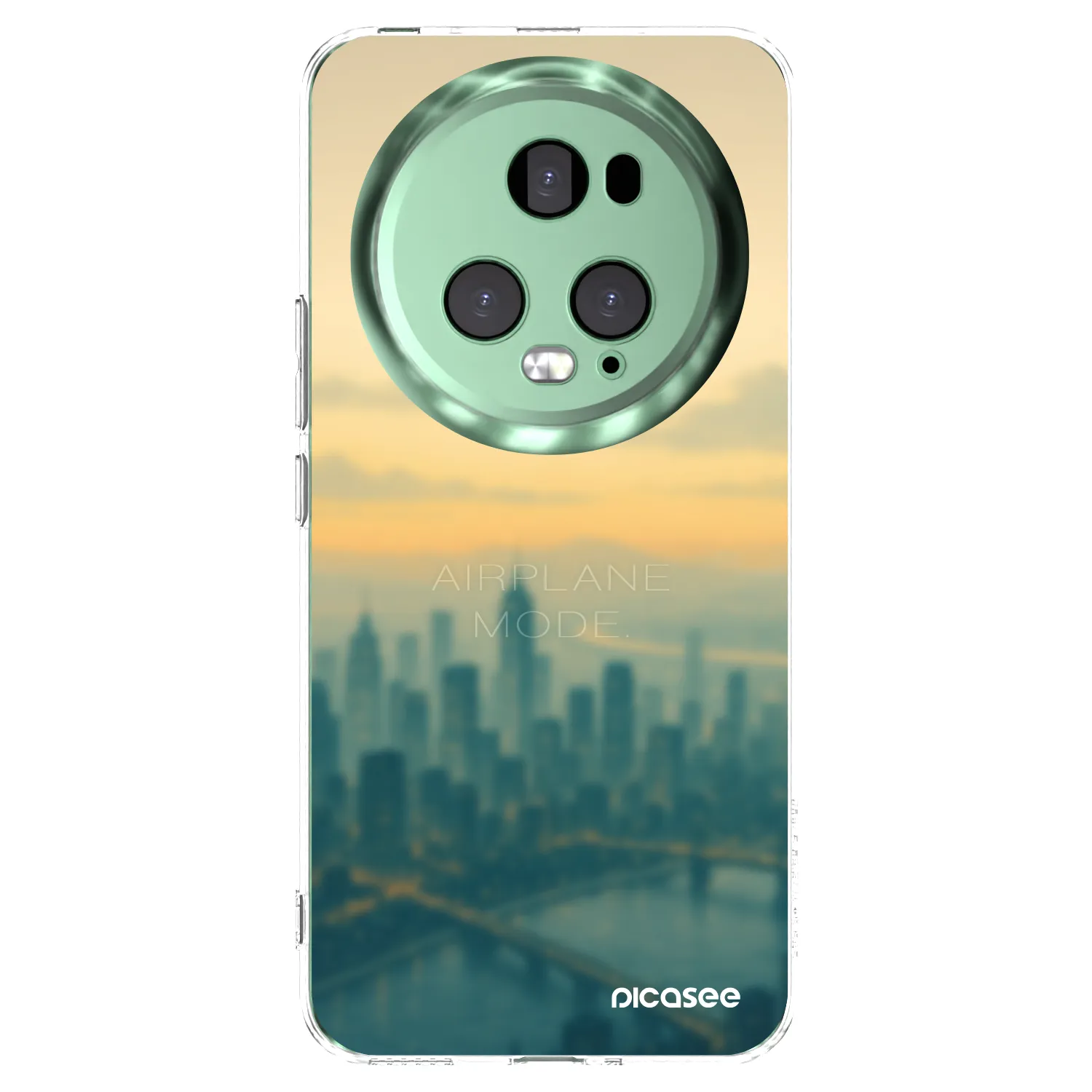 Picasee silikonski prozorni ovitek za Honor Magic5 Pro - Airplane mode