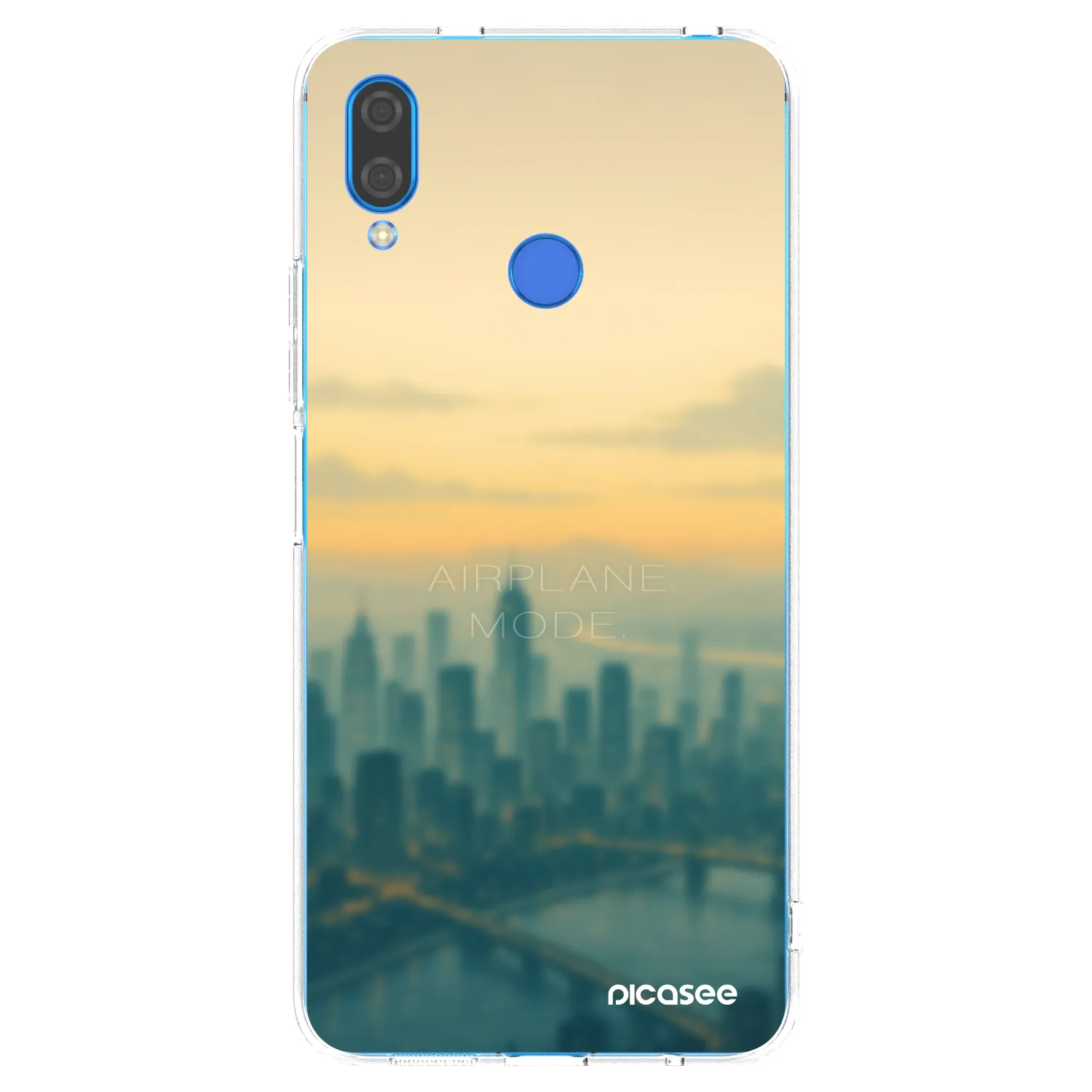 Picasee silikonski prozorni ovitek za Huawei Nova 3 - Airplane mode