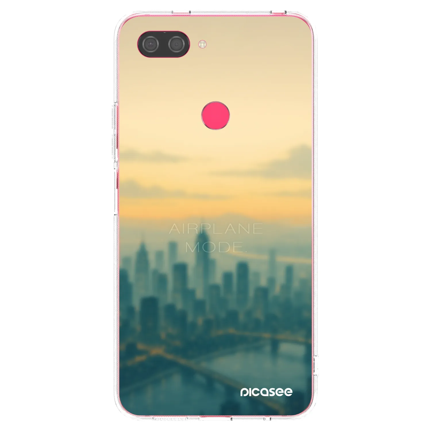 Picasee silikonski prozorni ovitek za Xiaomi Mi 8 Lite - Airplane mode