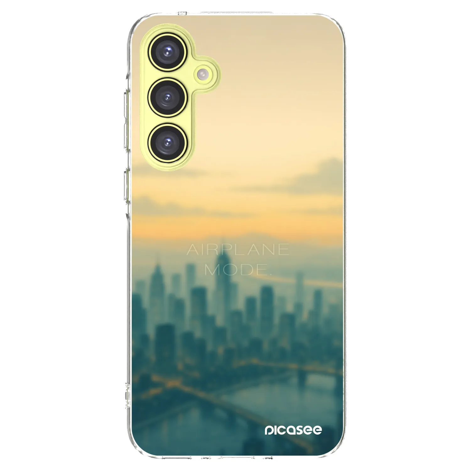 Picasee silikonski prozorni ovitek za Samsung Galaxy A35 5G A356B - Airplane mode