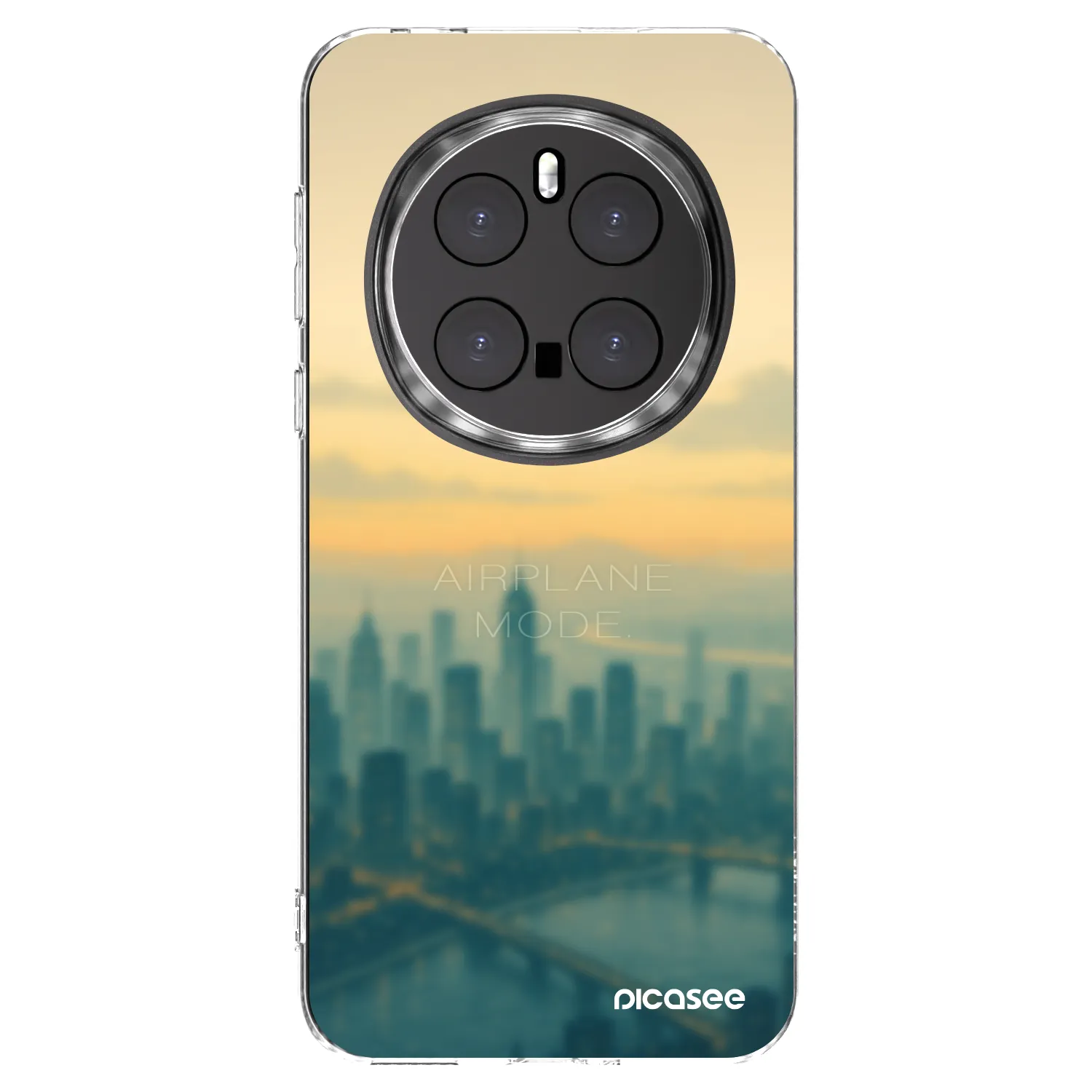 Picasee silikonski prozorni ovitek za Honor Magic7 Pro 5G - Airplane mode