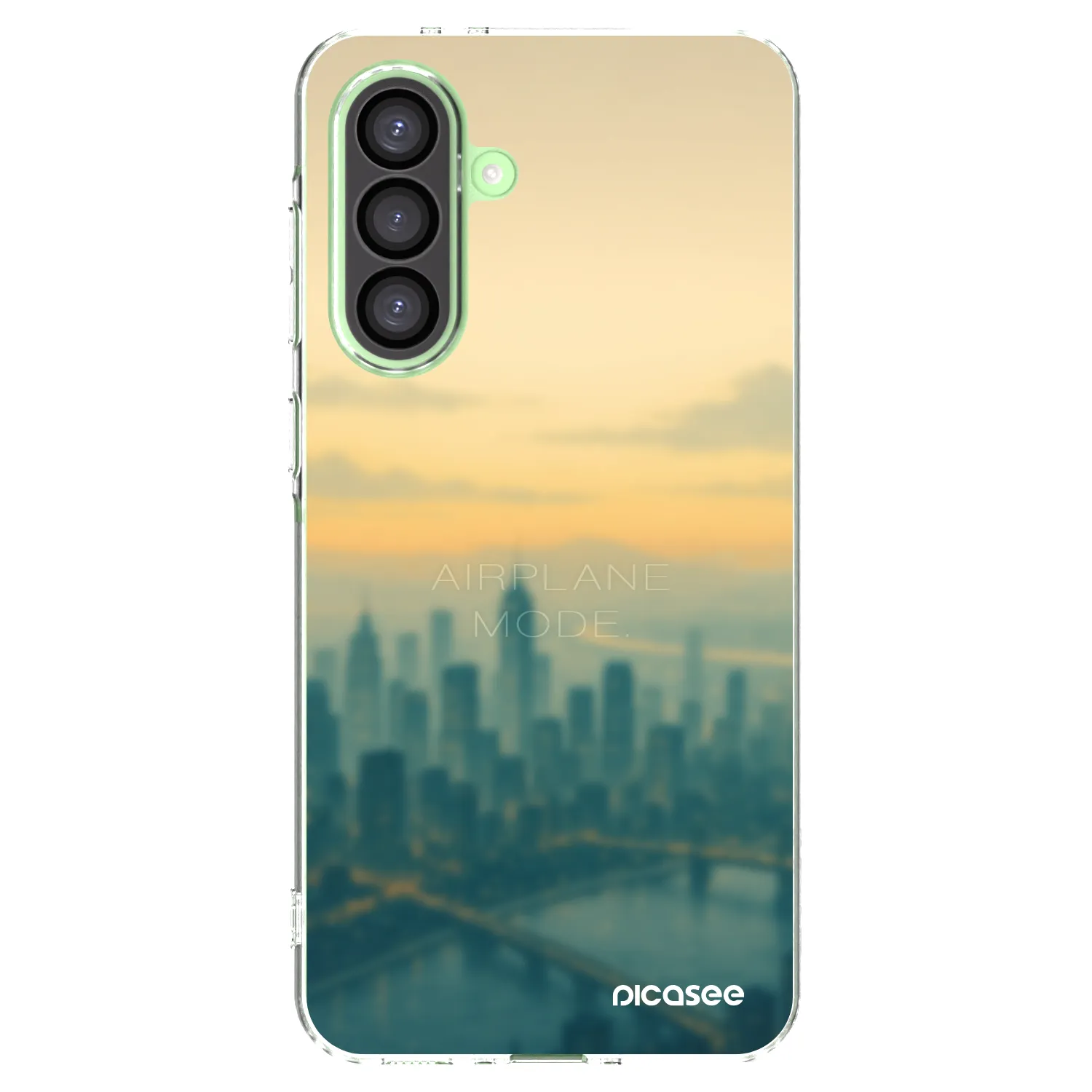 Picasee silikonski prozorni ovitek za Samsung Galaxy A26 5G A266B - Airplane mode