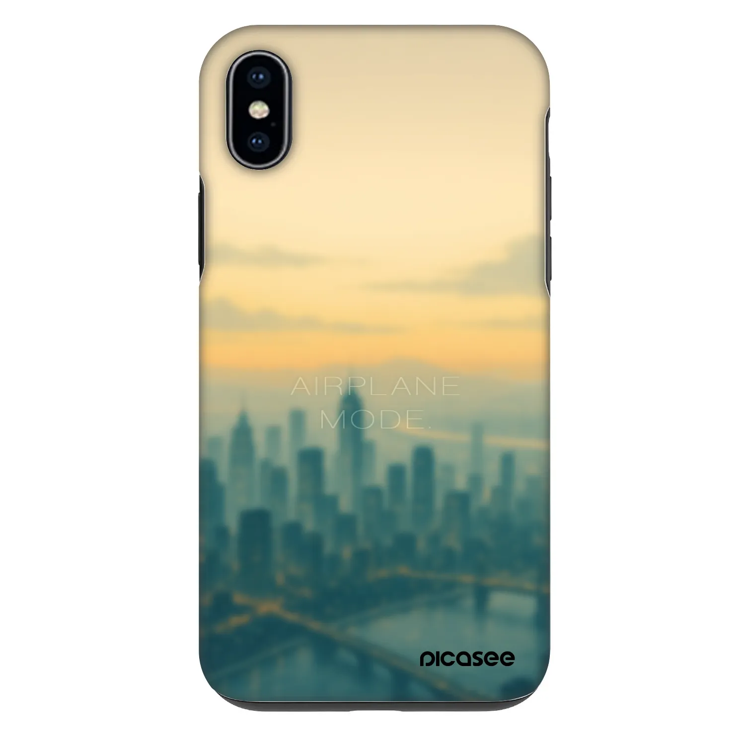 Picasee Fashion Case za Apple iPhone XS Max - Airplane mode