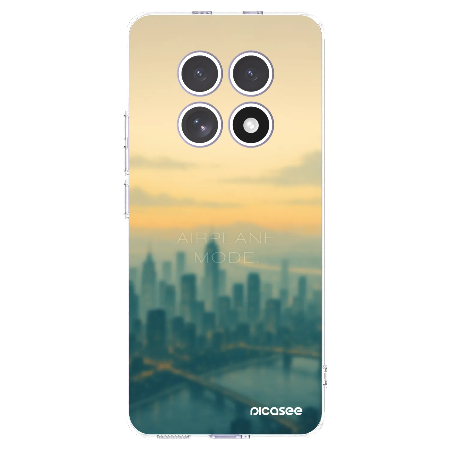 Picasee silikonski prozorni ovitek za Xiaomi Redmi Note 15 - Airplane mode
