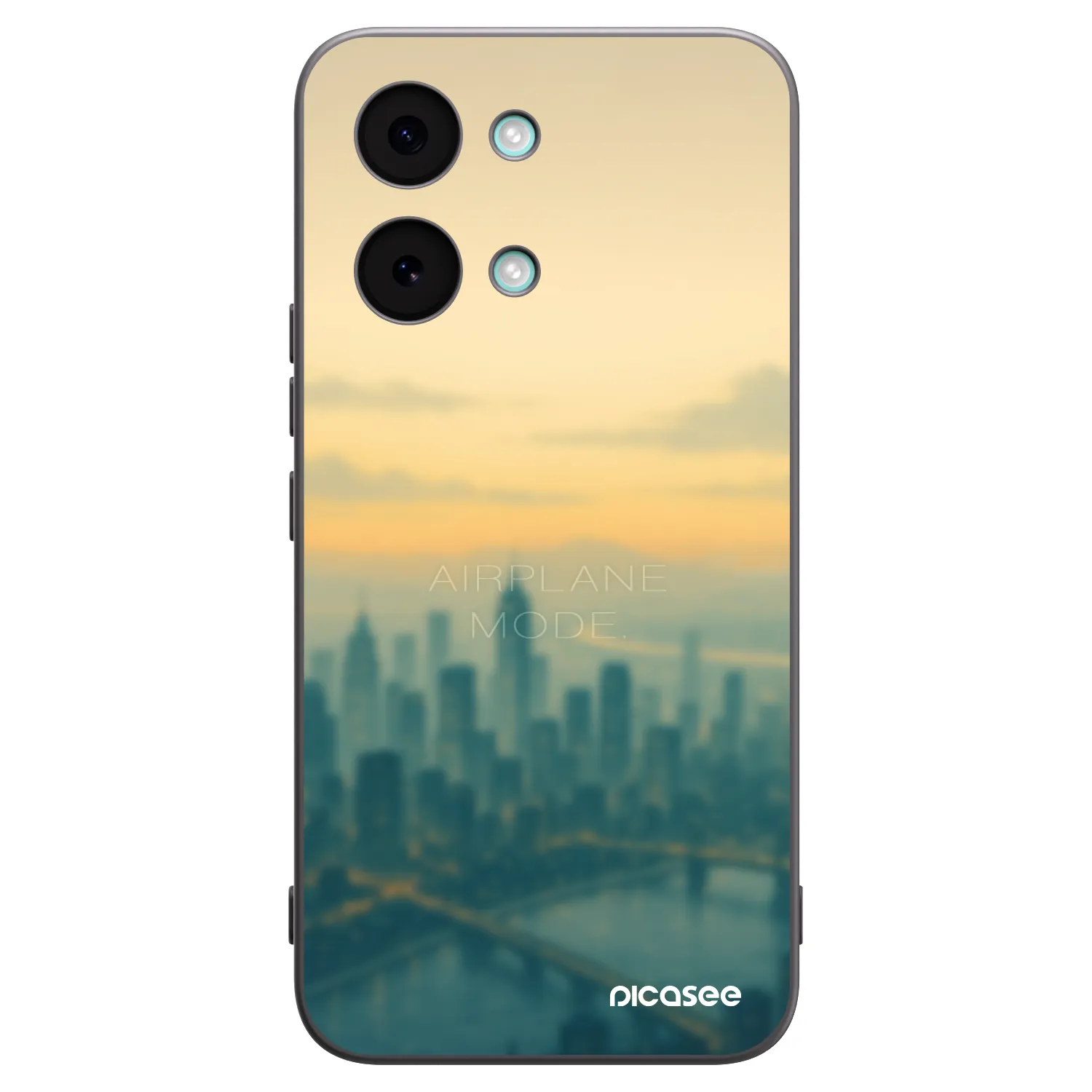 Picasee silikonski črni ovitek za Xiaomi Poco X8 Pro Max - Airplane mode