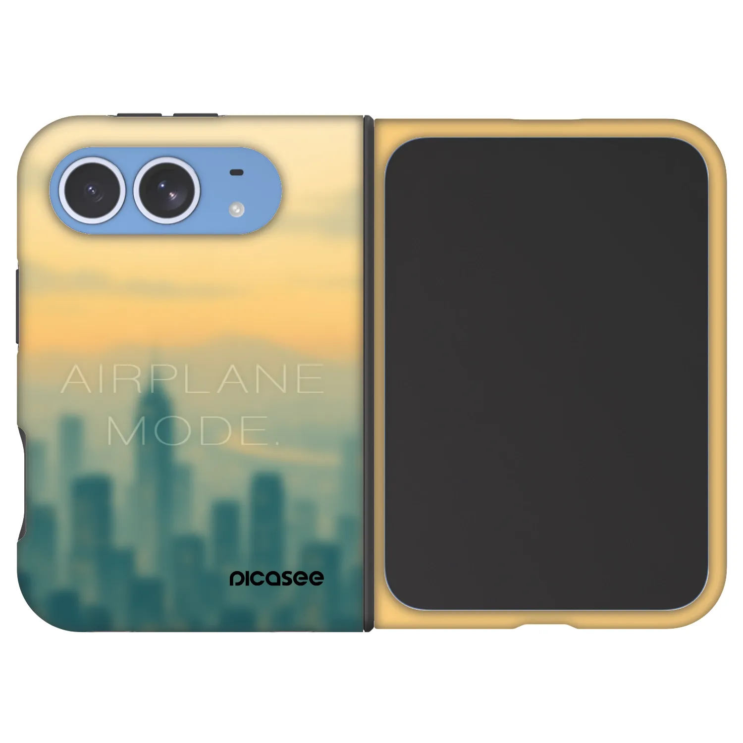 Picasee Fashion Case MagSafe za Apple iPhone Duo - Airplane mode