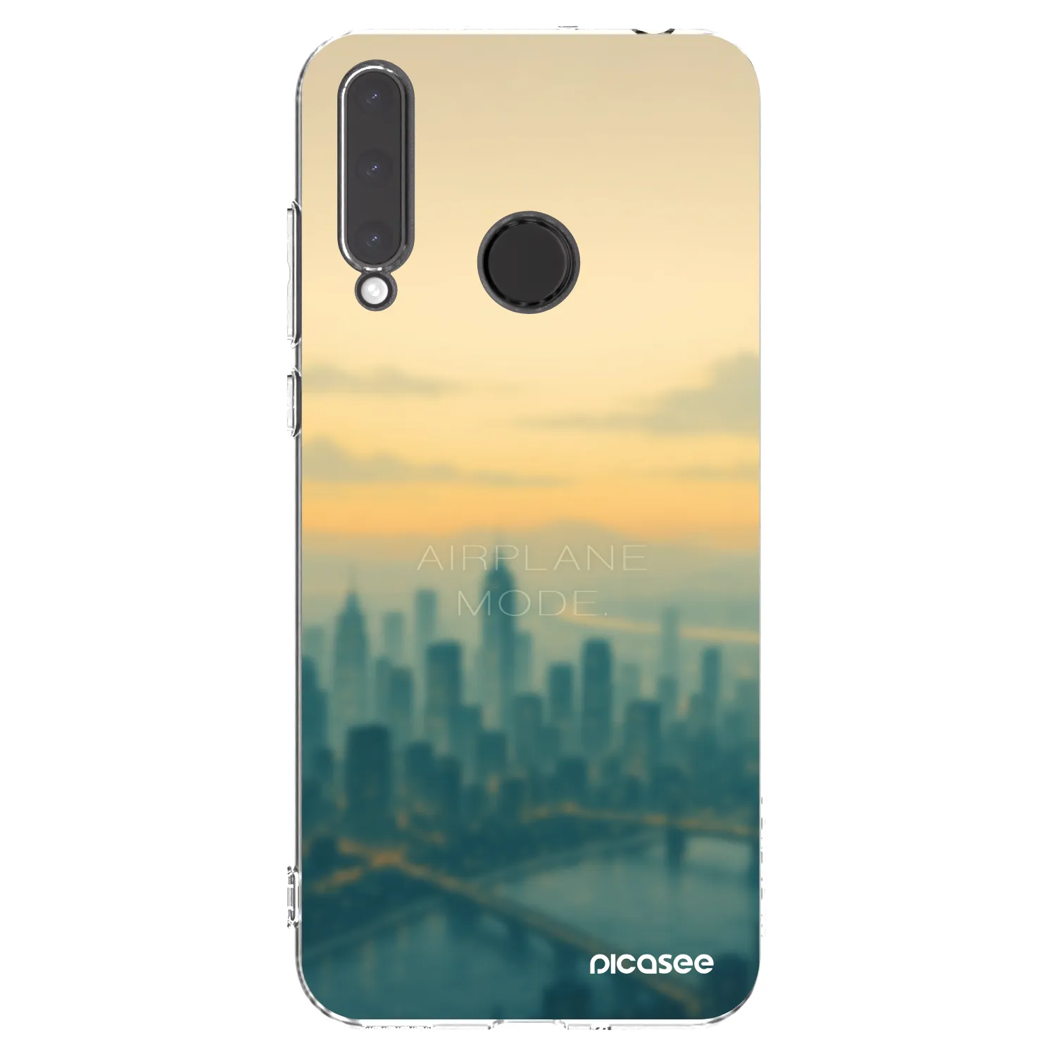 Picasee silikonski prozorni ovitek za Honor 20 Lite - Airplane mode