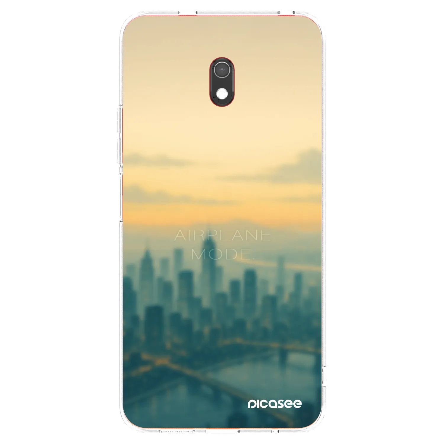 Picasee silikonski prozorni ovitek za Xiaomi Redmi 8A - Airplane mode